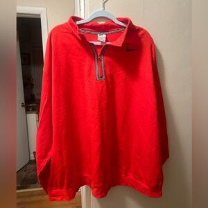 Nike sweatshirt; red; 3xl